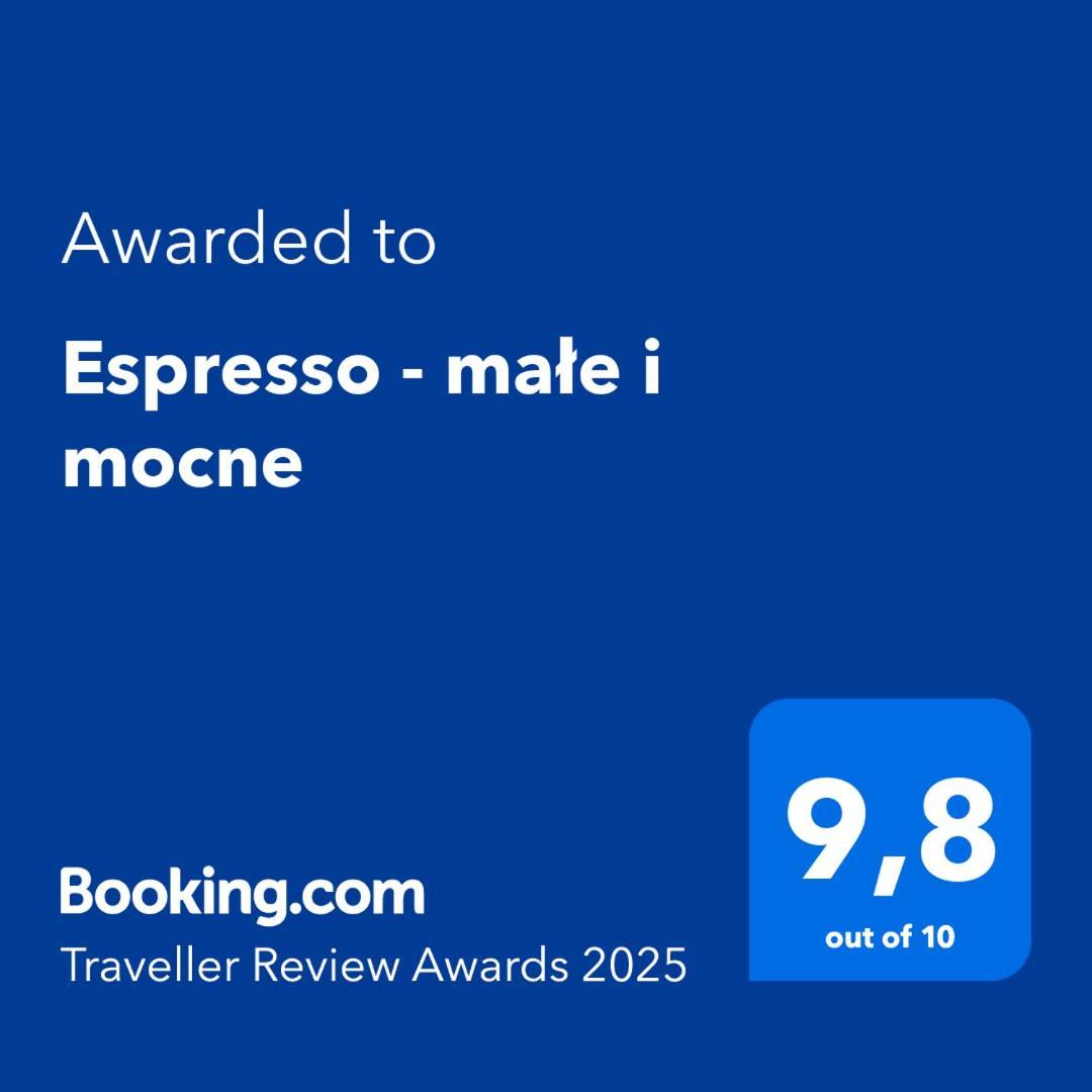 Espresso - Male I Mocne Apartment Zielona Góra Exterior foto